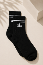 Unisex Half-Crew Throwback Sock