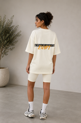 Unisex -Oversized Jordan Print T-Shirt - B Grade