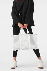 Sheer Duffle - White