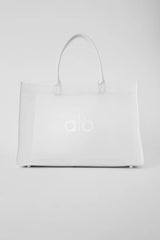 Sheer Tote Bag - White