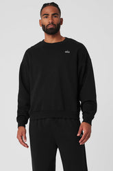 Accolade Crew Neck Pullover - Men/ Black