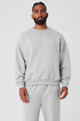 Accolade Crew Neck Pullover - Men/ Athletic Heather Grey