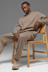 Accolade Crew Neck Pullover - Men/ Gravel