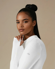 Alosoft Finesse Long Sleeve - White