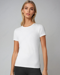 Alosoft Finesse Tee - White