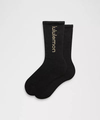 lululemon Unisex Power Stride Crew Socks Stripe