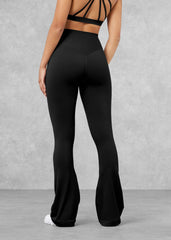 Flared Leggings- Black
