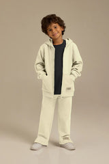 Kids Straight Leg Jogger - Boys / Ivory