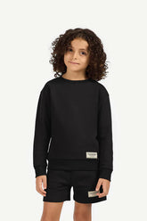 Kids Oversized Sweatshirt - Boys / Black