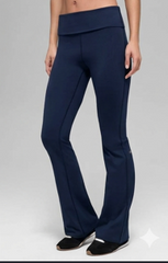 alo Softsculpt Foldover Flare Legging