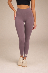 TGM 27 inch High Rise Contrast Label Legging