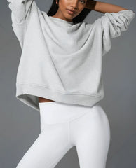 Renown Heavy Weight Crew Neck Pullover - Athletic Heather Grey