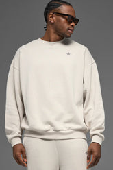 Accolade Crew Neck Pullover - Men/ Bone