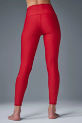 7/8 High-Waist Airlift Legging - Dark Red