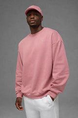 Accolade Crew Neck Pullover - Men/ Warm Rose