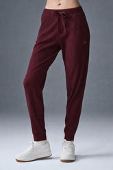 Muse Sweatpant/ Burgundy Truffle