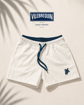 Bicolor Boys Swim Water Reactive - White