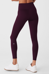 7/8 High-Waist Airlift Legging - Dark Purple