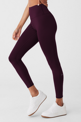 7/8 High-Waist Airlift Legging - Dark Purple