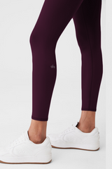7/8 High-Waist Airlift Legging - Dark Purple