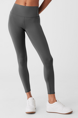 7/8 High-Waist Airlift Legging - Gray