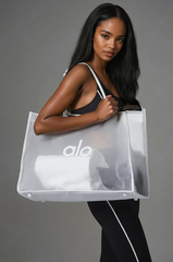 Sheer Tote Bag - White
