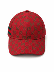 Gucci Monogram Web Stripe Cap