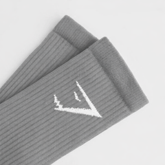 Unisex Gymshark Crew Socks- Gray