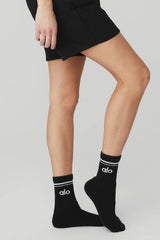 Unisex Half-Crew Throwback Socks
