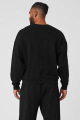 Accolade Crew Neck Pullover - Men/ Black