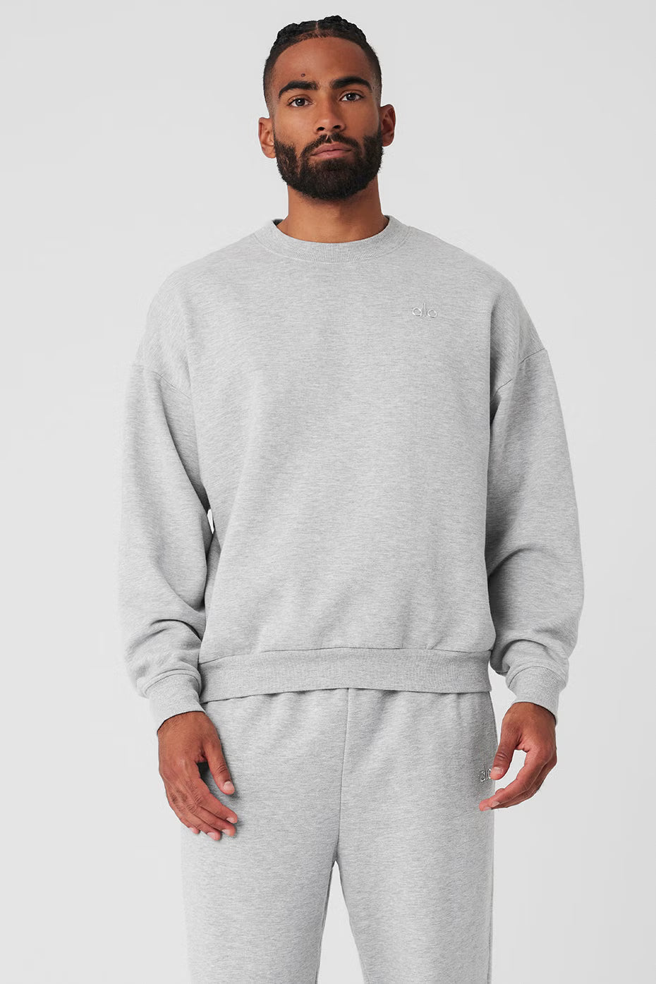 Accolade Crew Neck Pullover - Men/ Athletic Heather Grey