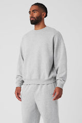 Accolade Crew Neck Pullover - Men/ Athletic Heather Grey