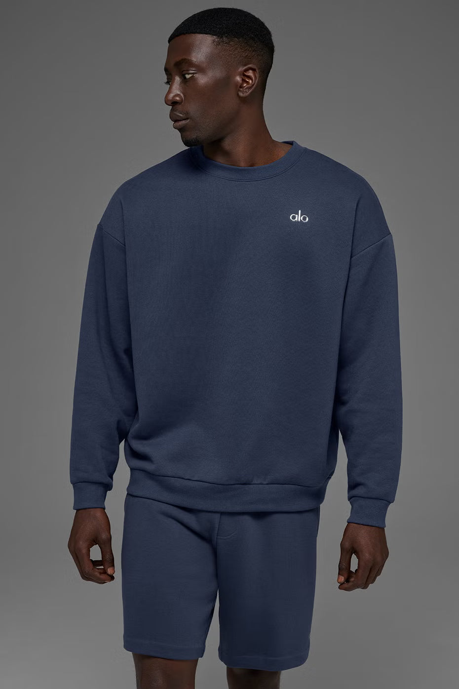 Accolade Crew Neck Pullover - Men/ Navy