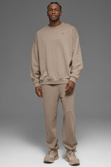 Accolade Crew Neck Pullover - Men/ Gravel