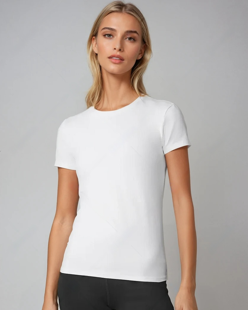 Alosoft Finesse Tee - White