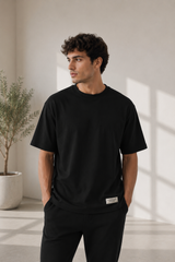 Unisex -Oversized Jordan Print T-Shirt - B Grade
