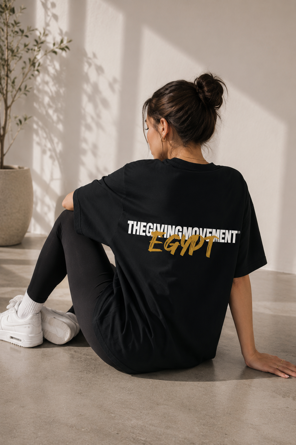 Unisex -Oversized Jordan Print T-Shirt - B Grade
