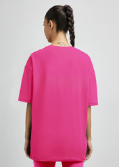Oversized No Back Print T- Shirt