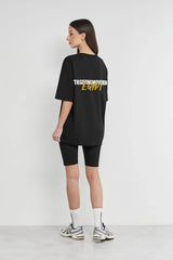 Oversized Egypt Print T-Shirt - Unisex