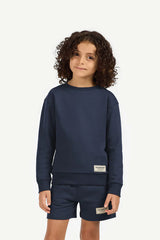 Kids Oversized Sweatshirt - Boys / Navy Blue