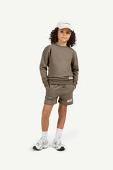 Kids Oversized Sweatshirt - Boys / Truffle