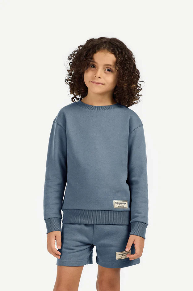 Kids Oversized Sweatshirt - Boys / Vintage Indigo