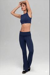 alo Softsculpt Foldover Flare Legging