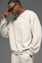 Accolade Crew Neck Pullover - Men/ Bone