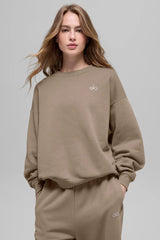 Accolade Crew Neck Pullover - Unisex/ Gravel