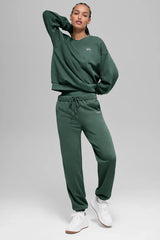 Accolade Crew Neck Pullover - Unisex/ Clover Green