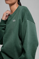 Accolade Crew Neck Pullover - Unisex/ Clover Green