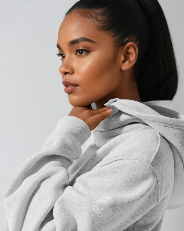 Renown Heavy Weight Hoodie - Athletic Heather Grey