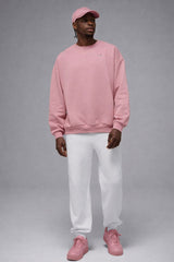 Accolade Crew Neck Pullover - Men/ Warm Rose
