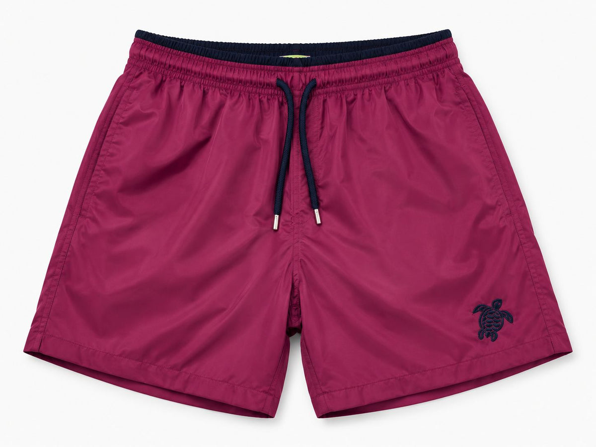 Bicolor Men Swim Water Reactive - Maroon